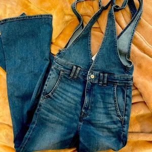 Flare overalls size 2 short
